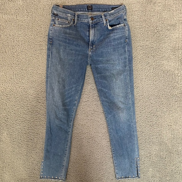 Citizens of Humanity Rocket High Rise Skinny Womens Jeans Blue Size 30 Denim - Picture 1 of 4